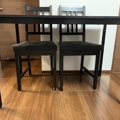 IKEA ダイニングテーブル　椅子4脚