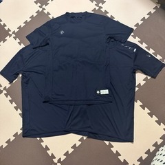 アンダーシャツ 半袖  紺色 160cm 3枚セット