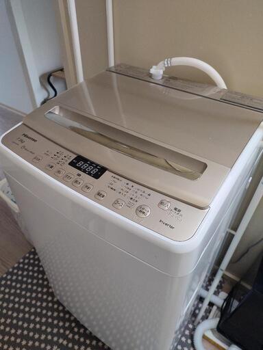 (値下げ)2022年購入HISENSE洗濯機7.5kg