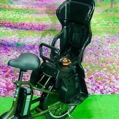 ➁ 5231子供乗せ電動アシスト自転車ヤマハ3人乗り対応20インチ