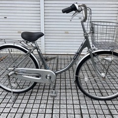 24インチ自転車】マルイシ製 美品❗️内装3段変速 LEDオートライト付  