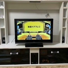 テレビ台　ホワイト