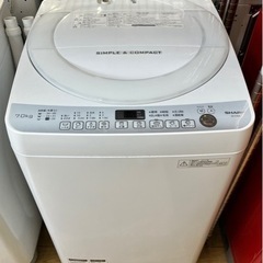 ⭐️人気⭐️2017年製 SHARP シャープ 7kg洗濯機 E...