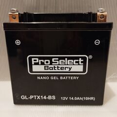 【ネット決済】プロセレクト GEL PTX14-BS バッテリー...