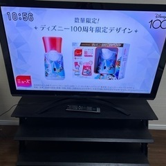 【お譲り先決定】45型液晶テレビ+テレビ台