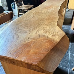 一枚板　天然木材　天板　カウンターテーブル