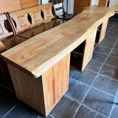 一枚板　天然木材　天板　カウンターテーブル