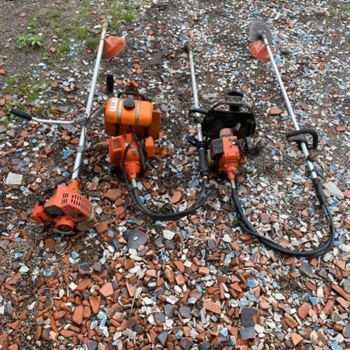 短時間出品　草刈り機３台まとめ売り
