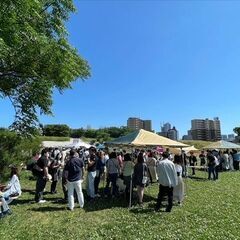 6/10(土)15:30～大阪BBQ★80名規模★淀川河川敷でバ...