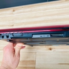 ノートPC  FUJITSU  LIFEBOOK  AH77/E   Corei7  赤  RED