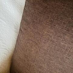 新品同様※カウチソファー　三人掛け　モデルルーム展示品　ダークブラウン