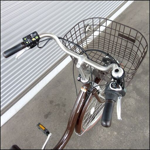 YAMAHA/ヤマハ 26インチ電動アシスト付自転車 PAS Natura ブラウン 充電器・鍵×2付属 YAMAHA/ヤマハ 26インチ電動アシスト付自転車 PAS Natura ブラウン