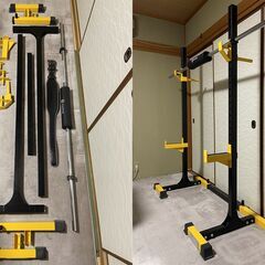 商品追加および値下げ｜ボディメーカー マルチラック2・ラバープレート 2.5kg 4個・アイロテック バーベルシャフト 他｜スクワットラック