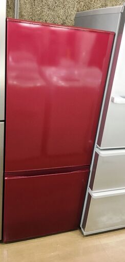 【タイムセール！】 アクア 冷蔵庫 AQR-18G（R) 中古品 184L 2017年製※ヘコミ・棚割れあり 冷蔵庫