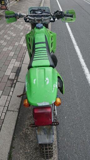 KDX125 レストアベース エンジンかかります カワサキ 次もカワサキ