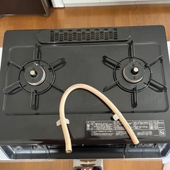 定価39000円/使用2ヶ月未満/都市ガス/コンロ/左強火/水無し両面グリル