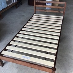 木製すのこベッド　シングル　ニトリ