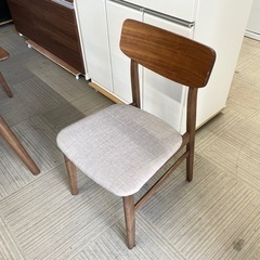 【超美品‼️】定価99,900円♪ ニトリ 150cm幅4人掛けダイニングテーブルセット(フィルン) ウォールナット材ミドルブラウン