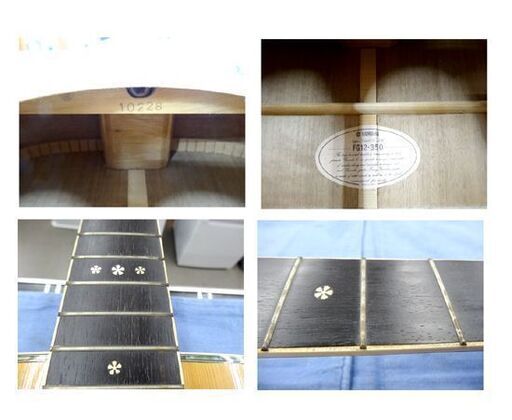 現状品 ヤマハ アコースティックギター FG12-350 12弦ギター 弦なし YAMAHA  アコギ 西岡店