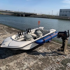 ホープボート サイドフロート 電動ポンプ付き