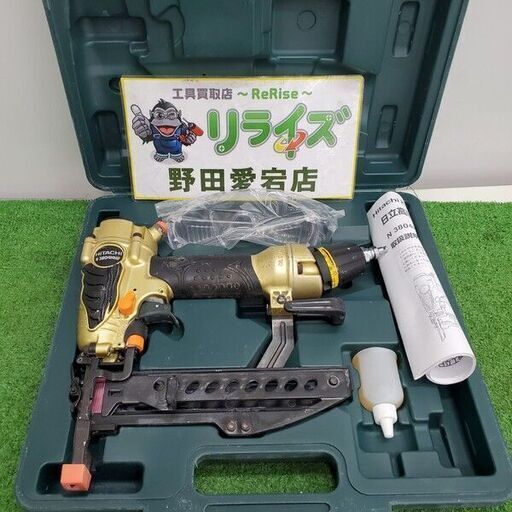 日立工機 N3804HMF 38㎜ 高圧タッカ【野田愛宕店】【店頭取引限定】【中古】管理番号：ITPHTHMHQ7LS
