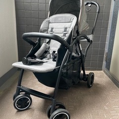 KATOJI 2人乗りベビーカー 折りたたみ 軽量