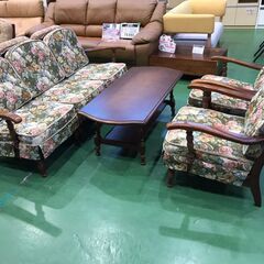 【愛品館八千代店】飛騨産業　穂高　応接6点セット