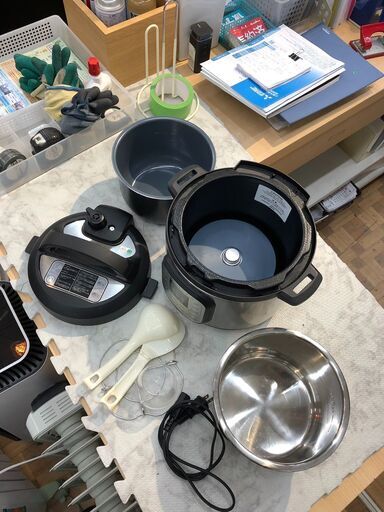 インスタントポット DuoMini マルチ圧力鍋 電気圧力鍋 圧力鍋 instantpot 2021年製 定価12,699円【安心の3ヶ月保証】自社配送時代引き可※現金、クレジット、スマホ決済対応※