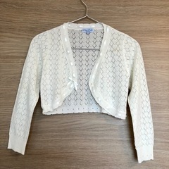 【美品】130 Motherways ボレロ カーディガン レー...