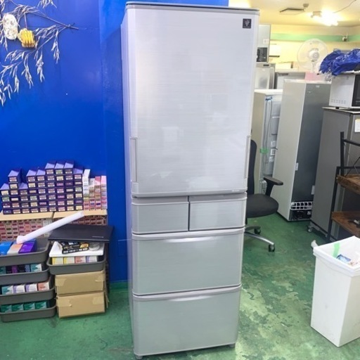 ⭐️SHARP⭐️冷凍冷蔵庫2019年412L自動製氷左右開き大阪市近郊配送