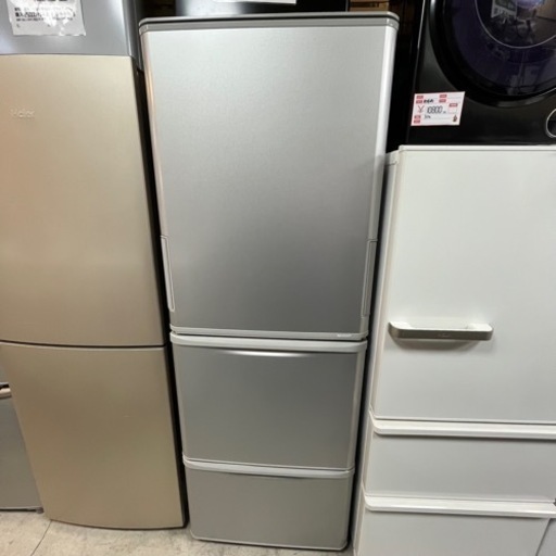 ✨期間限定❄️ジモティー特別価格✨SHARP 350L 美品冷蔵庫 両開き どっちもドア　SJ-W352F-S