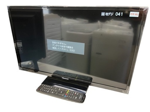 NO.453【2022年製】Hisense ハイビジョンLED液晶テレビ 24型 24A50 リモコン付き