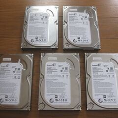 ③ Seagate 250GB HDD SATA 3.5インチ ...