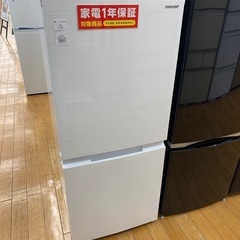 SHARP 2ドア冷蔵庫　SJ-D15G-W 2021年製　152L