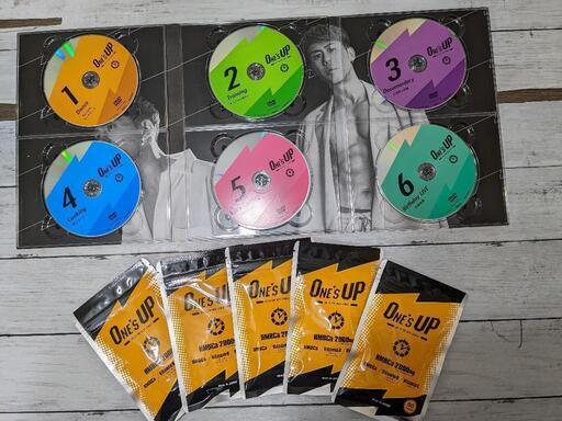 新品ONE'S UP５袋　新品DVD６枚付き