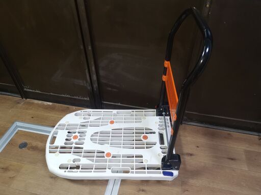 手押し台車『カルティオ』(トラスコ中山製) ストッパー付