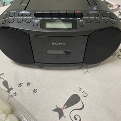 SONY カセットDVD ラジオプレイヤー