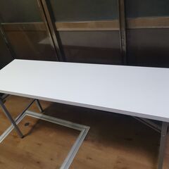 【ネット決済】会議用テーブル　幅1500ｘ奥行450 x 高さ700 