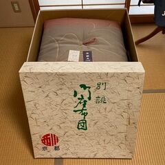 【ネット決済・配送可】京都西川座布団 5枚セット