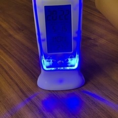  小型LEDアラーム付き電子時計