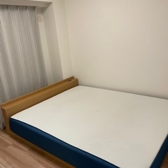 コアラマットレス クイーンサイズ フレームセット 美品