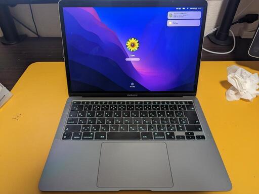 M1 MacbookAir メモリ16GB SSD256GB