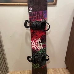 スノーボード 板 ビンディング セット Palmer パーマー PALMER ×Burton スノーボード板ビンディングセット