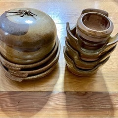 陶板鍋(土鍋？)3組セット