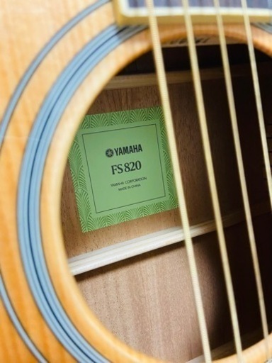 お取引中】アコースティックギター YAMAHA FS820