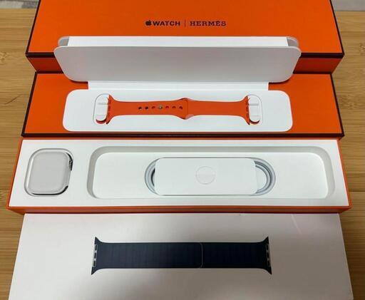 【美品】(最新機種)アップルウォッチ8 エルメス 41mm セルラー AppleWatch