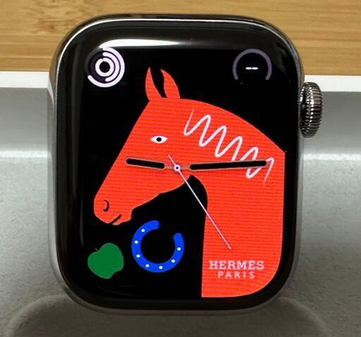 【美品】(最新機種)アップルウォッチ8 エルメス 41mm セルラー AppleWatch