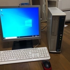 NECデスクトップパソコンフルセットPC 新品SSD256GB搭載