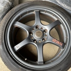 レイズ 17インチ 5穴 グラムライツ 57マキシマム　