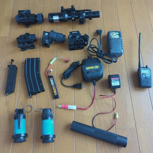 サバゲー用品類 値段決めてください